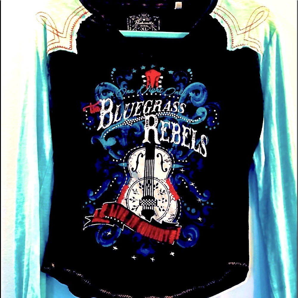 for 25 BLUEGRASS REBELS LS TEE, VERY RARE, I MIGHT KEEP🤭